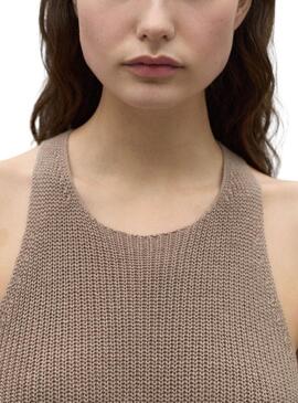 Robe Citrine Ecoalf Marron pour femme