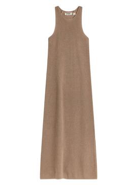 Robe Citrine Ecoalf Marron pour femme