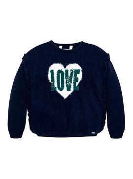 Pull Mayoral Love Marin Fille