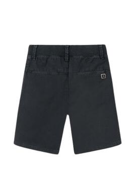 Bermuda grise en serge de coton Better pour enfant de la marque Mayoral.