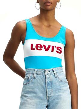 Body Levis Colorblock Blue Femme