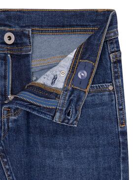 Jeans Pepe Jeans Slim pour enfant en bleu.