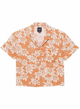 Chemise Vans Amstone Orange pour Fille