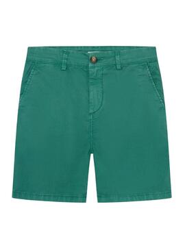 Bermuda Pepe Jeans Theodore Short Vert Enfant