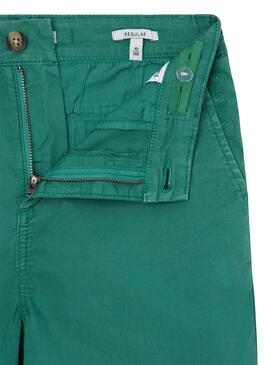 Bermuda Pepe Jeans Theodore Short Vert Enfant