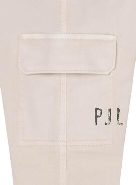Pantalon Pepe Jeans Tadeo Beige Pour Enfant