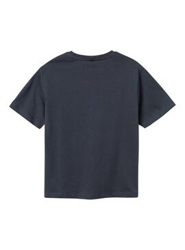 T-shirt Name It Balongo Loose Gris pour garçon