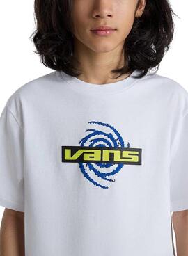 Maillot Vans Galaxy Blanc Pour Enfants