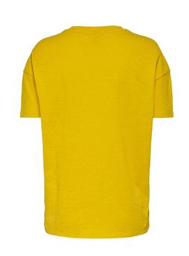 T-Shirt Only Gia Yellow Femme