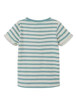 T-shirt Name It Dow Bleu Pour Garçon