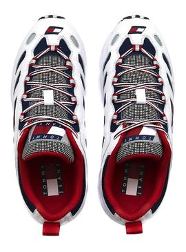 Baskets Tommy Hilfiger Heritage Retro Blanc Homme