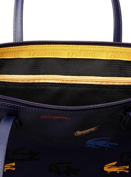 Sac Lacoste L.12.12 Imprimé Marine Femme