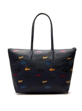 Sac Lacoste L.12.12 Imprimé Marine Femme