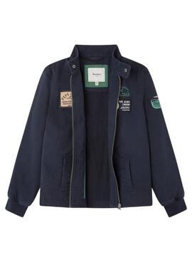 Veste Pepe Jeans Cabot Marine Pour Garçon