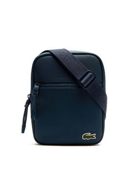 Sac Lacoste Plat L.12.12 Bleu Homme