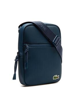 Sac Lacoste Plat L.12.12 Bleu Homme