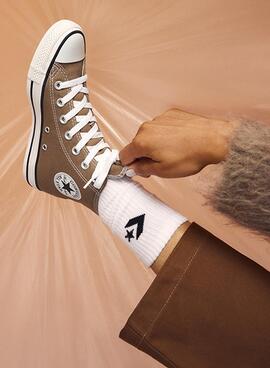 Sneakers Converse Chuck Taylor All Star marron.