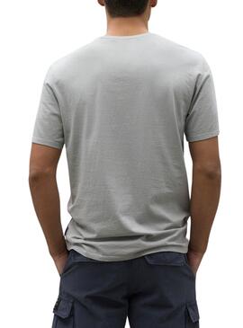 T-shirt Ecoalf Tournesol Gris Pour Homme