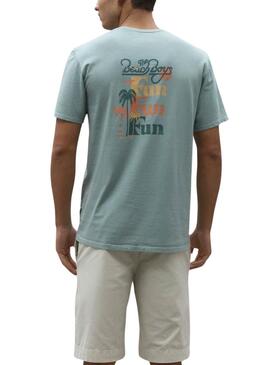 Maillot Ecoalf Fun Vert pour Homme