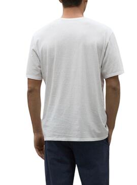 T-shirt Ecoalf Barbaralf Blanc pour Homme