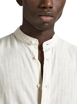 Chemise Pepe Jeans Pamphill à rayures pour homme