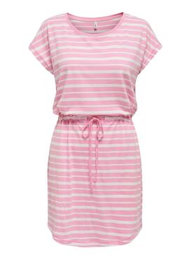 Robe Only May Rose pour femme