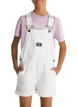 Combinaison Vans Groundwork Blanc Pour Fille