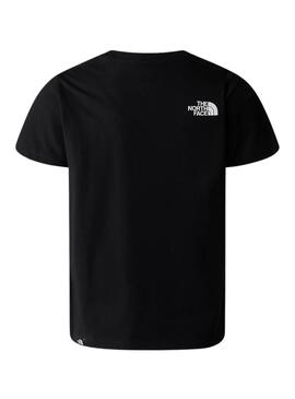 T-shirt The North Face Simple Dome Noir Enfants