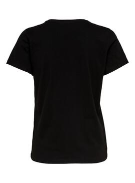 T-Shirt Only Magga Black pour femme