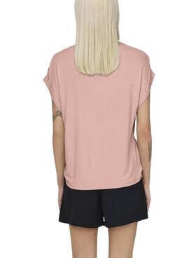 Top Only Lieke Rosa pour femme.