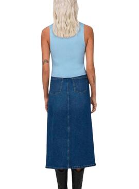 Top Only Majli Bleu Pour Femme