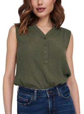 Top Only Jette Vert Pour Femme