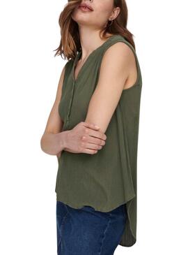 Top Only Jette Vert Pour Femme