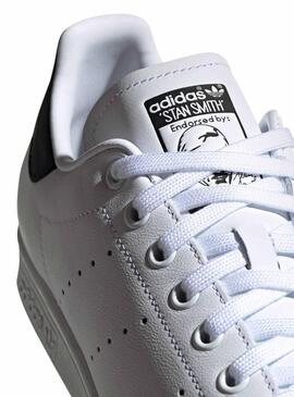 Baskets Adidas Stan Smith Blanc Lettres Femme