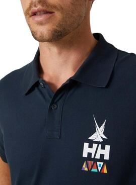 Polo Helly Hansen Koster Marine Pour Homme