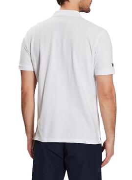 Polo Helly Hansen Koster Blanc Pour Homme