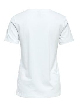 T-Shirt Only Lindre White Woman