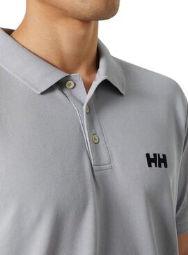 Polo Helly Hansen Malcesine gris pour homme
