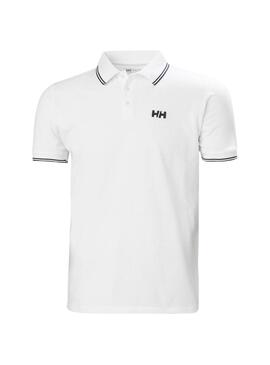Polo blanc pour homme Helly Hansen Genova