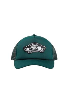 Casquette Vans Classic Patch verte pour homme