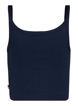 Les meilleures Tommy Jeans Varsity bleu marine pour femme.