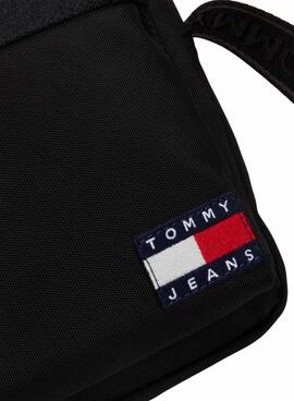 Sac Tommy Jeans Reporter Essential Daily noir pour homme