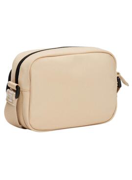 Sac Tommy Jeans Essential Daily Crossover beige pour femme