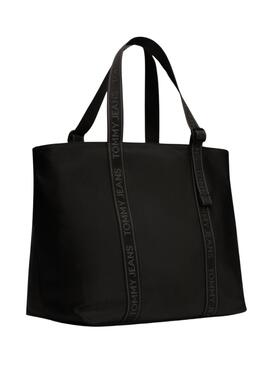 Sac à main Tommy Jeans Essential Daily Tote noir pour femme
