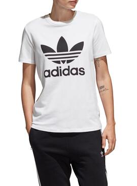 T-Shirt Adidas Trefoil Blanc