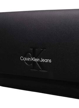 Sac à bandoulière Calvin Klein Jeans Sculpted Phone noir