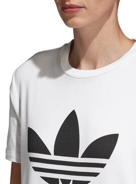 T-Shirt Adidas Trefoil Blanc