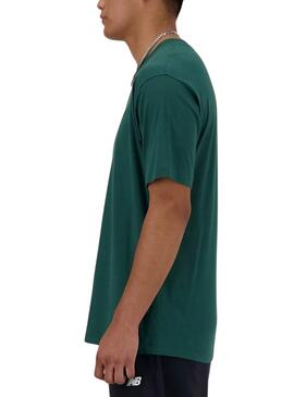 T-shirt New Balance Essentials Vert Pour Homme