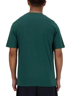 T-shirt New Balance Essentials Vert Pour Homme