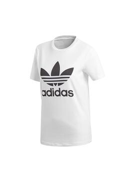 T-Shirt Adidas Trefoil Blanc